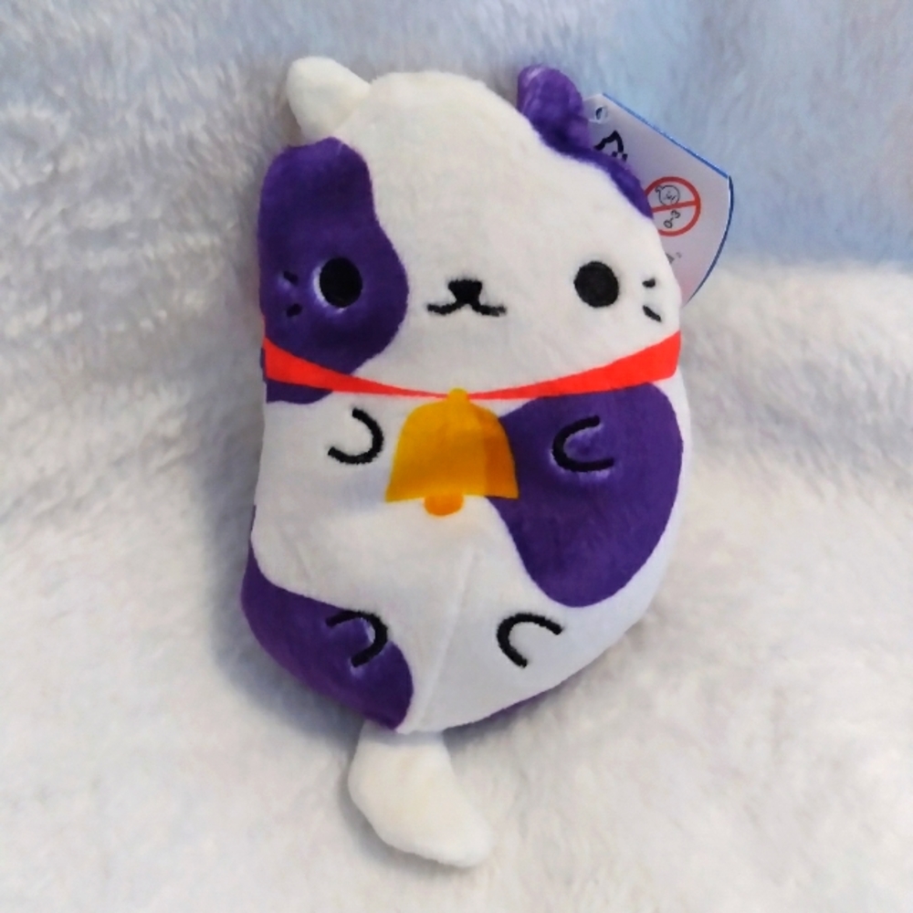 COPY - Cepia Cats Vs Pickles MOO MOO The Purple Cow 4" #108 Plush NWT